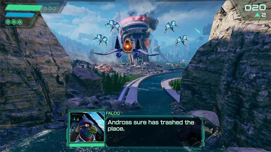 Star Fox за Switch 2 връща Arwing към най-добрата му форма 10 Star Fox City